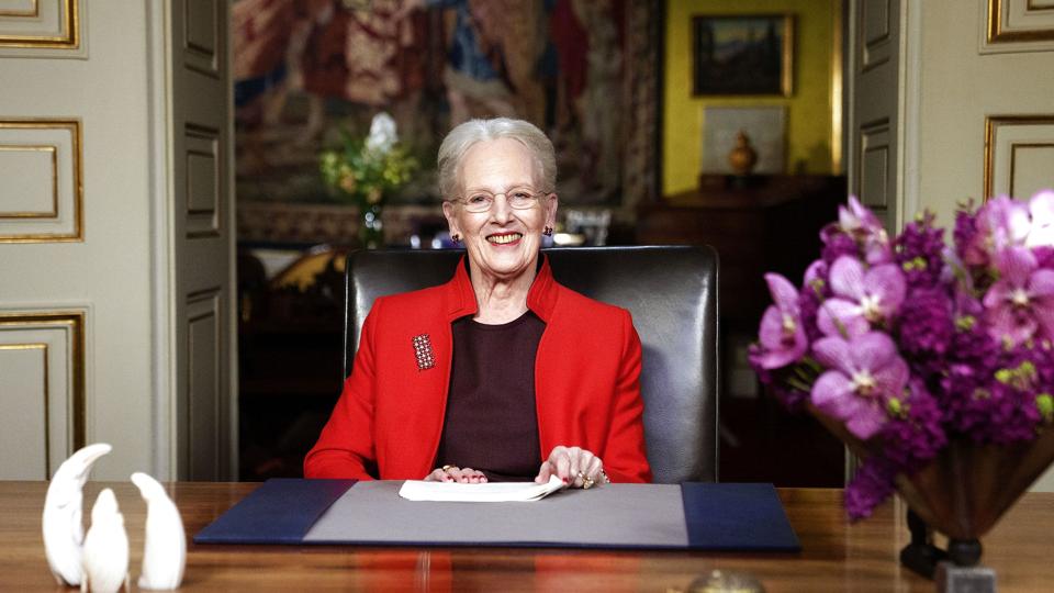 Dronning Margrethe efter afholdelse af nytårstalen 2021 <i>Keld Navntoft/Ritzau Scanpix</i>