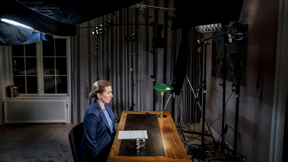 Statsministerens nytårstale <i>Mads Claus Rasmussen/Ritzau Scanpix</i>