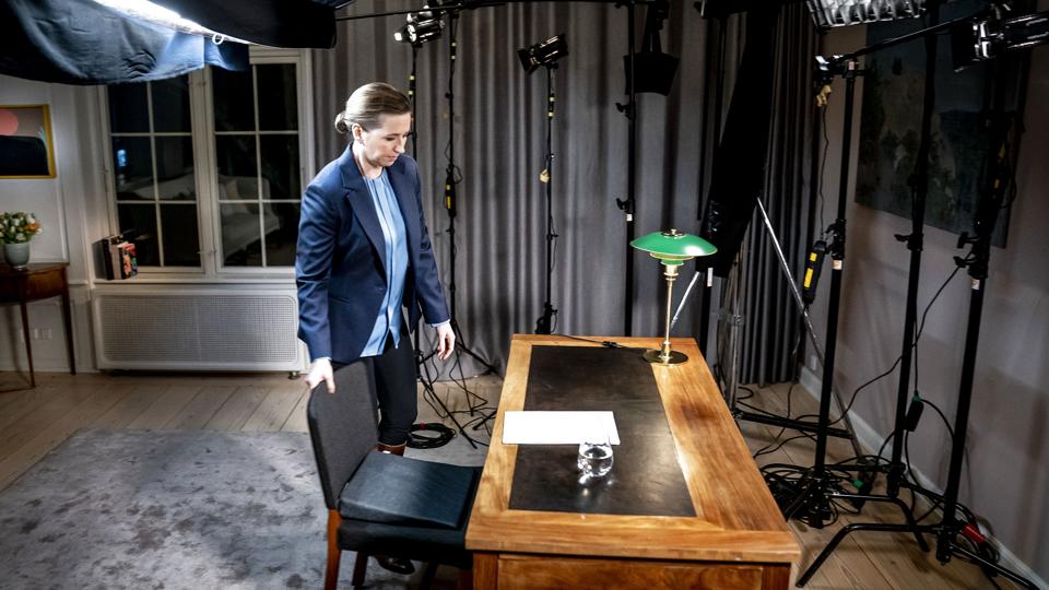 Statsministerens nytårstale <i>Mads Claus Rasmussen/Ritzau Scanpix</i>
