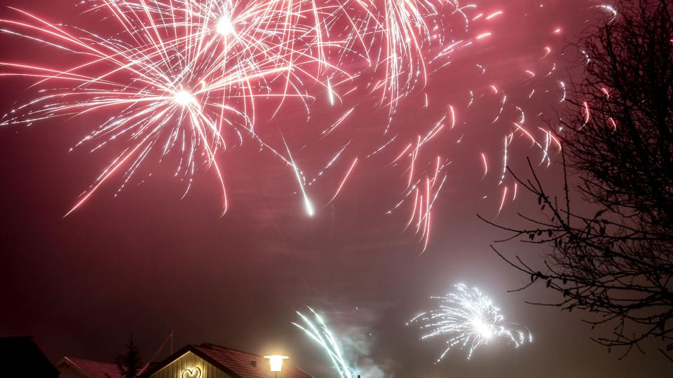 Danske brandfolk melder om roligt nytår for andet år i træk <i>Mads Claus Rasmussen/Ritzau Scanpix</i>