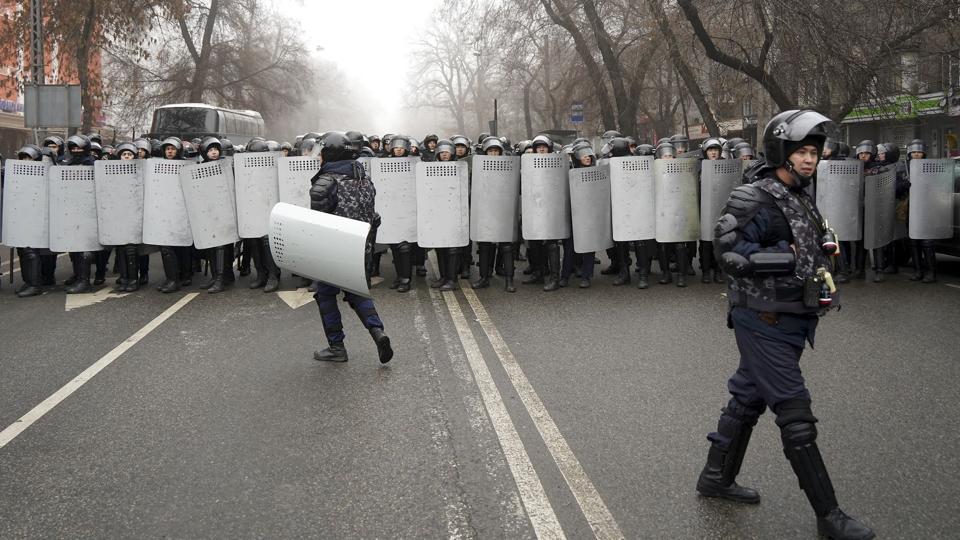 Kazakhstan Protests <i>Vladimir Tretyakov/Ritzau Scanpix</i>
