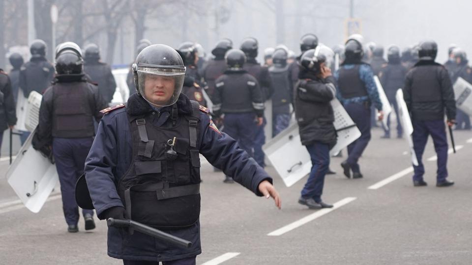 KAZAKHSTAN-ENERGY-PROTEST-UNREST <i>Abduaziz Madyarov/Ritzau Scanpix</i>