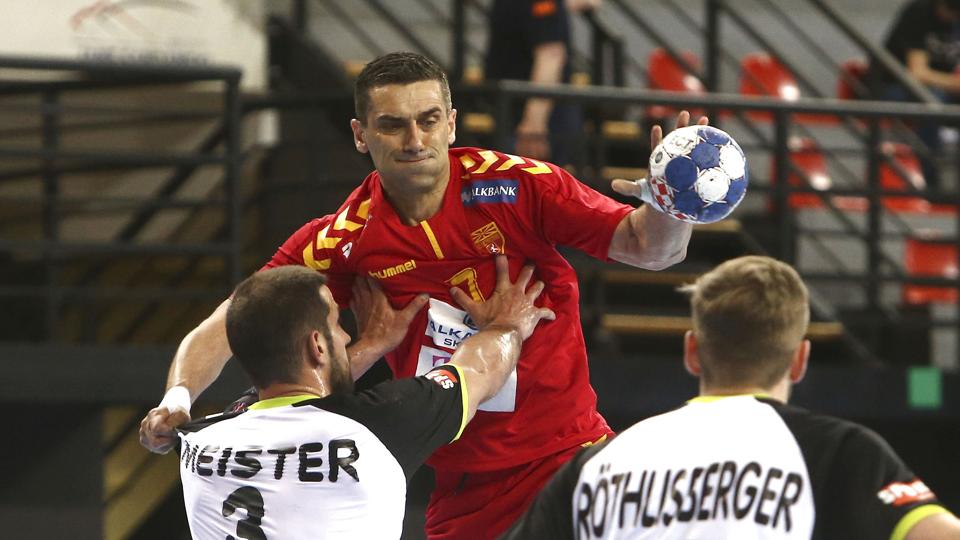 North Macedonia Switzerland Handball <i>Boris Grdanoski/Ritzau Scanpix</i>