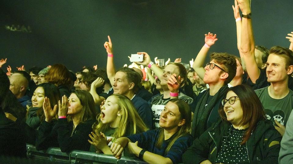 Engelske Liam Gallagher, engang en del af britpop-gruppen Oasis, spiller koncert i Forum på Frederiksberg, tirsdag den 4. februar 202 <i>Torben Christensen/Ritzau Scanpix</i>