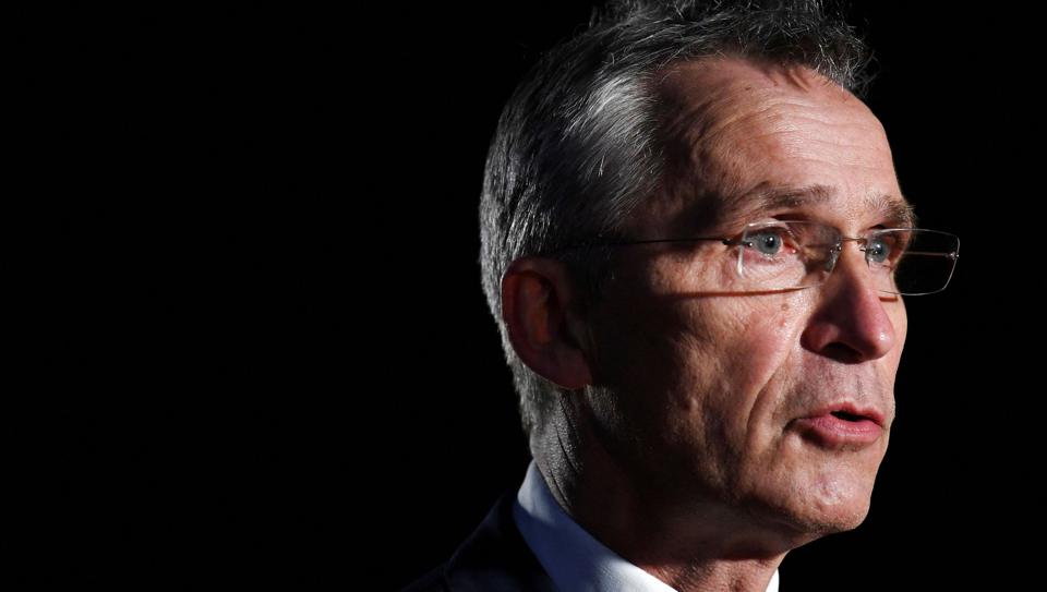 EU defence ministers attend a meeting in Brest <i>Pool/Reuters</i>