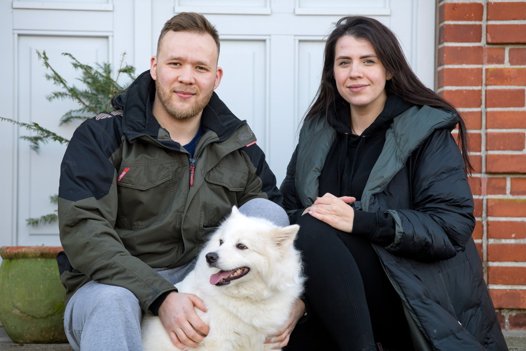 Ukrainsk par ikke i tvivl: Vores fremtid er her i Danmark