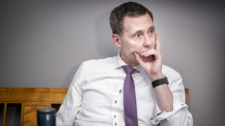 Justitsminister Nick Hækkerup <i>Liselotte Sabroe/Ritzau Scanpix</i>