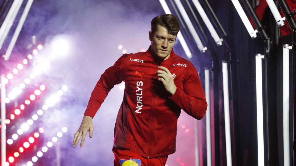 EHF 2022 Men''s European Handball Championship - Semi Final - Spain v Denmark <i>Bernadett Szabo/Reuters</i>