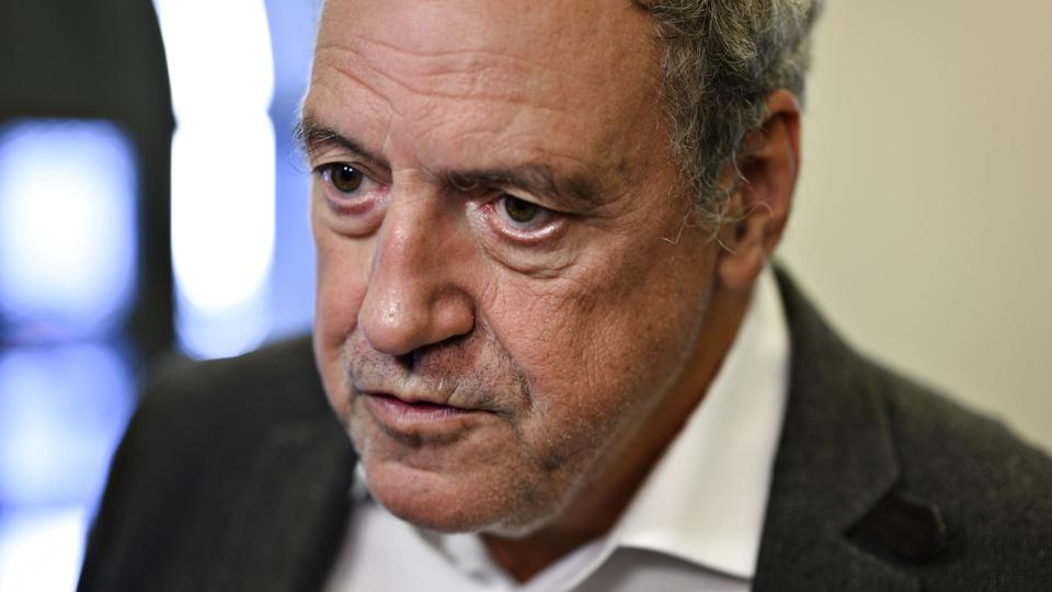 Doorstep med Sundheds- og ældreminister Magnus Heunicke (S) <i>Philip Davali/Ritzau Scanpix</i>