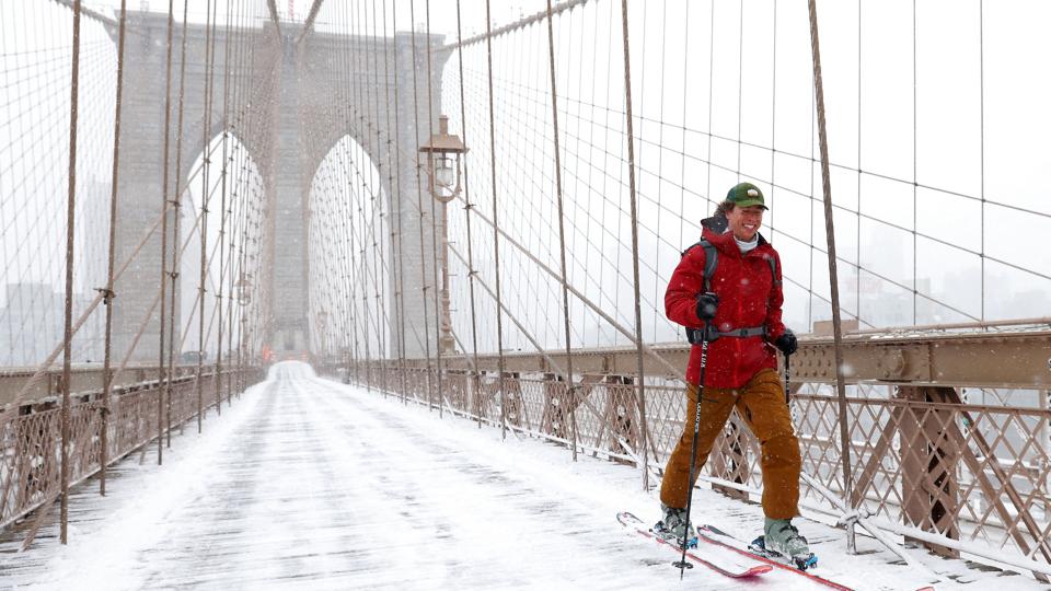 Nor''easter storm in New York <i>Andrew Kelly/Reuters</i>