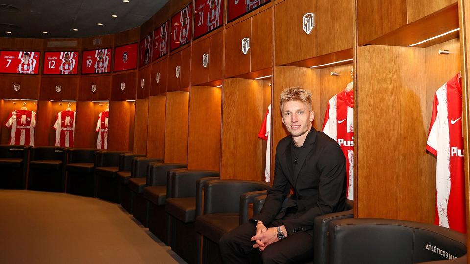 Presentation of Daniel Wass as new Atletico Madrid player <i>-/Ritzau Scanpix</i>