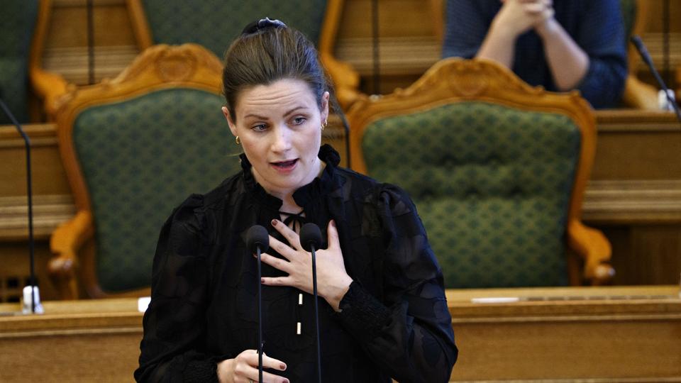 Møde i Folketingssalen - med spørgetime med statsministeren <i>Philip Davali/Ritzau Scanpix</i>
