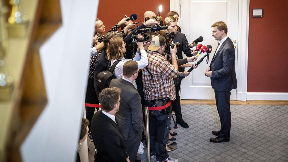Dansk Folkepartis folketingsgruppe holder møde <i>Mads Claus Rasmussen/Ritzau Scanpix</i>
