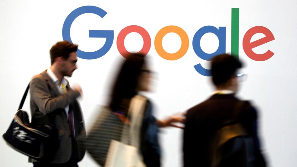 FILE PHOTO: The logo of Google is pictured during the Viva Tech startup and technology summit in Paris <i>Charles Platiau/Reuters</i>