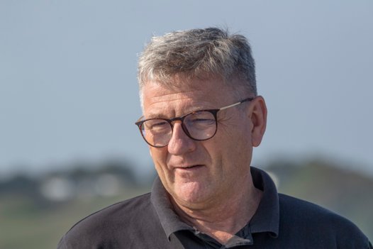 - Vi havde jo nok håbet, at fuglene ikke skulle drille os på den måde, siger Jan Gerts, som sidder i styregruppen til Kilometermolen. <i>Arkivfoto: Henrik Louis</i>