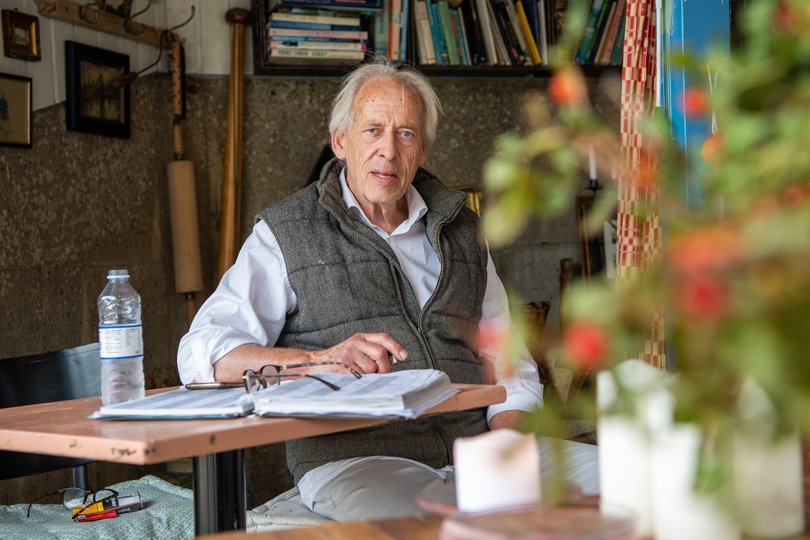 Bent Hjort Petersen fortsætter med at modernisere sit ishus i Kandestederne. <i>Arkivfoto: Henrik Bo</i>