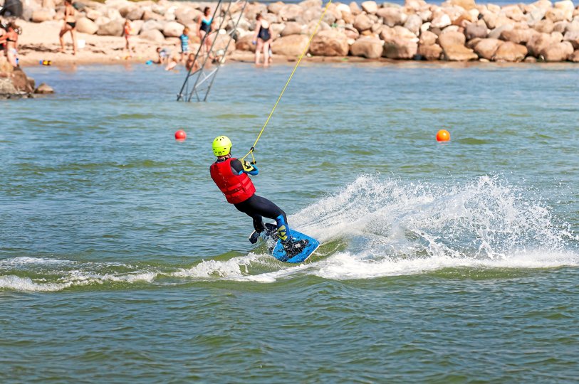 Thy Cablepark har allerede slået sit navn fast som det godt sted at stå på wakeboard - nu lægges der op til et EM i wakeboarding til august. <i>Arkivfoto: Jens Fogh-Andersen</i>