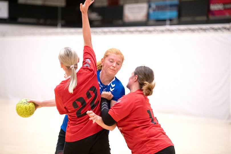 For anden kamp i træk kunne HF Mors-kvinderne glæde sig over en sejr i 3. division <i>Arkivfoto:Henrik Louis</i>