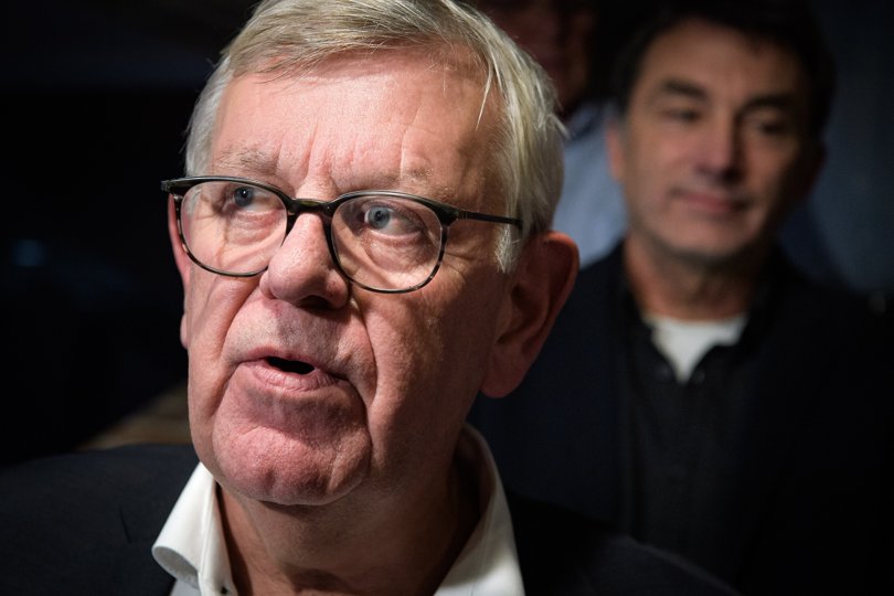 Dagene er talte for Jobcentret i Skolegade, men usikkerheden om en anden placering af centret skal ikke stå i vejen for arbejdet med en plan for byudvikling i Skolegade 2-8, hvor Borgerskolen ligger, siger Jens Kr. Yde (K) <i>Arkivfoto: Bo Lehm</i>