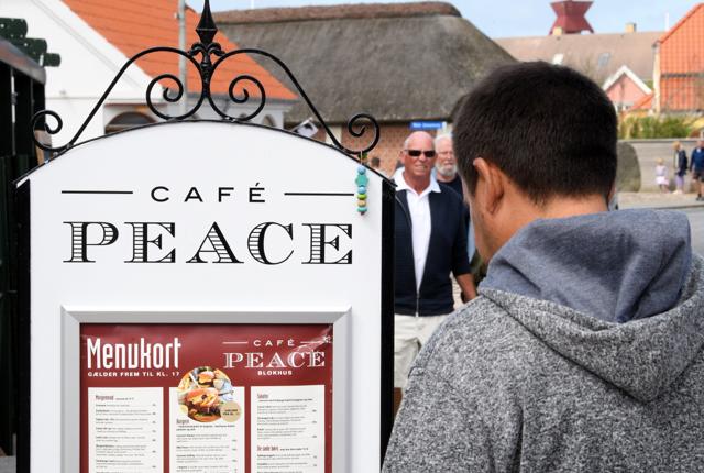 Cafe Peace i Blokhus skal sælges.