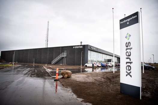 Tøjvirksomheden Startex holder til i Støvring. <i>Foto: Claus Søndberg</i>