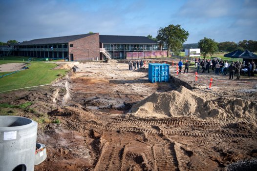 Et nyt hotel er blandt de store investeringer på HimmerLand. <i>Foto: Martél Andersen</i>