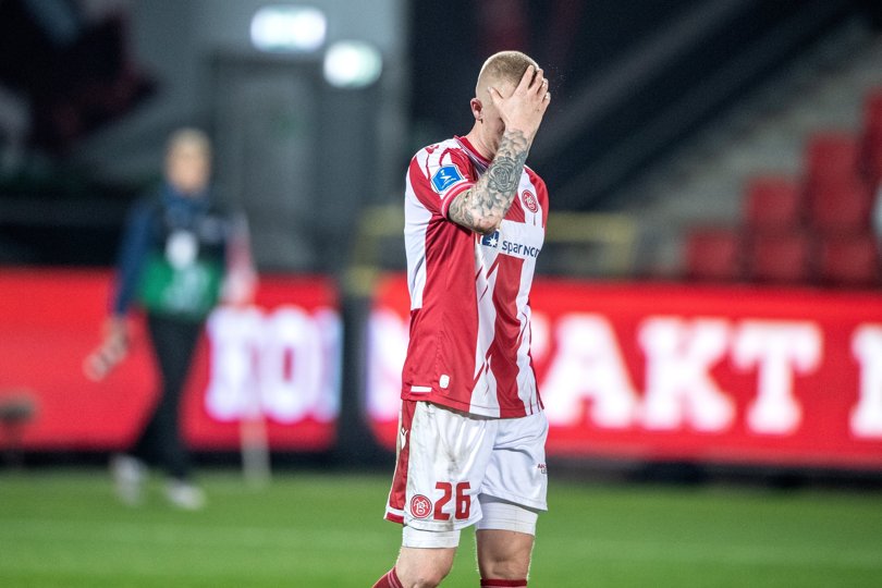 Rasmus Thelander havde stor andel i Vendsyssels føringsmål. Den slags skal fjernes, når Superligaen sparkes i gang. <i>Arkivfoto: Torben Hansen</i>