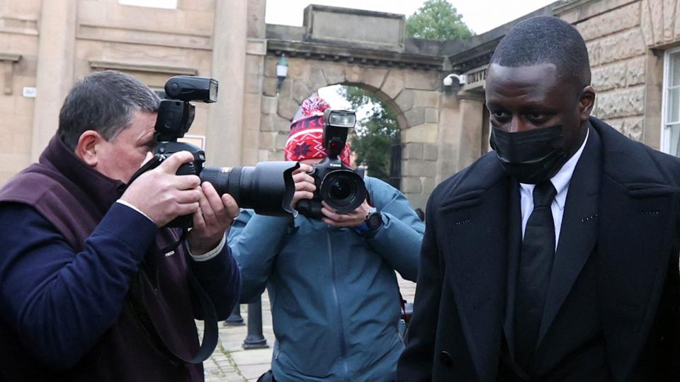 Hearing for Manchester City defender Mendy on rape and sexual assault allegations <i>Molly Darlington/Reuters</i>