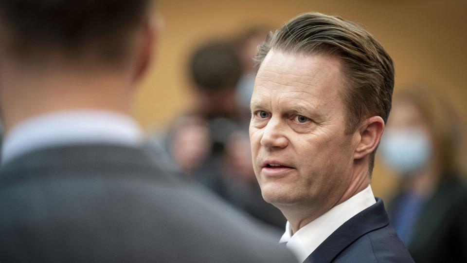 Den danske udenrigsminister besøger Litauen <i>Mads Claus Rasmussen/Ritzau Scanpix</i>