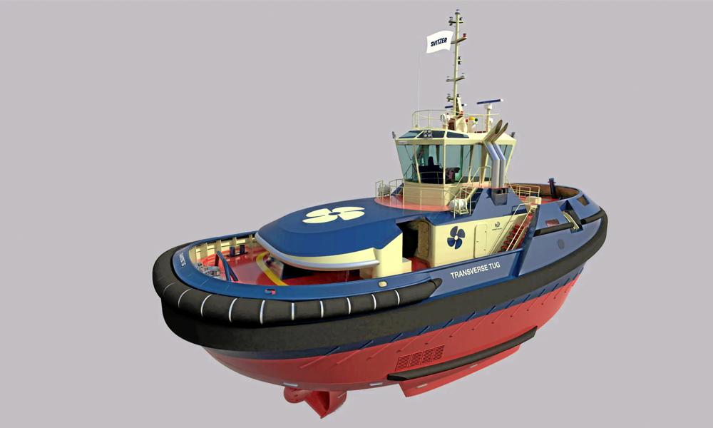 Den nye slæbebåd blev annonceret i december 2021. Nu er Svitzer klar med en rapport, der beskriver udeevnen på TRAnsverse Tug-modellen. Den nye slæbebåd blev annonceret i december 2021. Nu er Svitzer klar med en rapport, der beskriver udeevnen på TRAnsverse Tug-modellen.