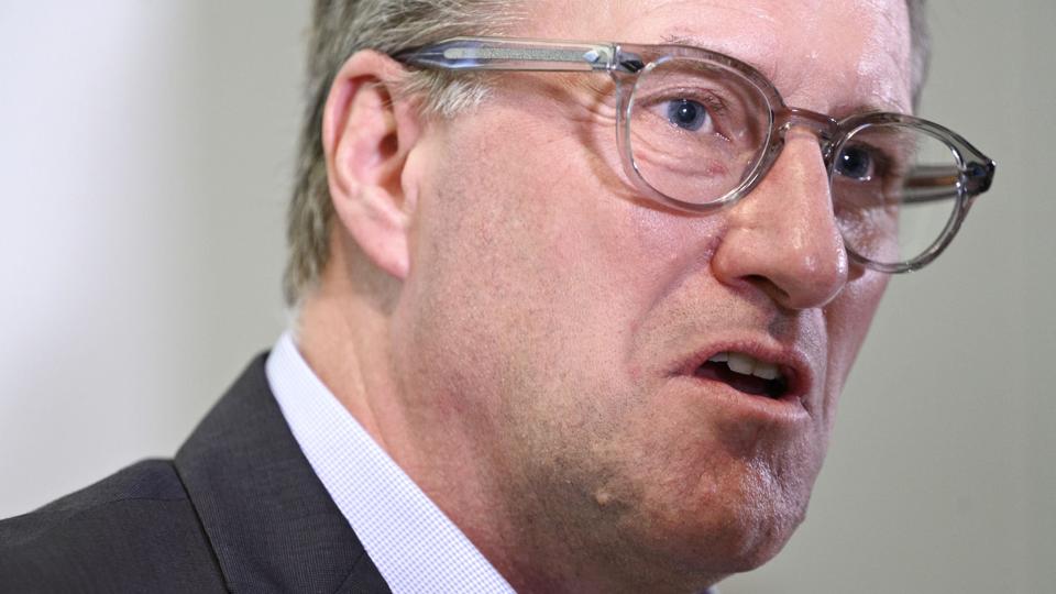 Karsten Lauritzen præsenteres som ny direktør for DI Transport <i>Philip Davali/Ritzau Scanpix</i>