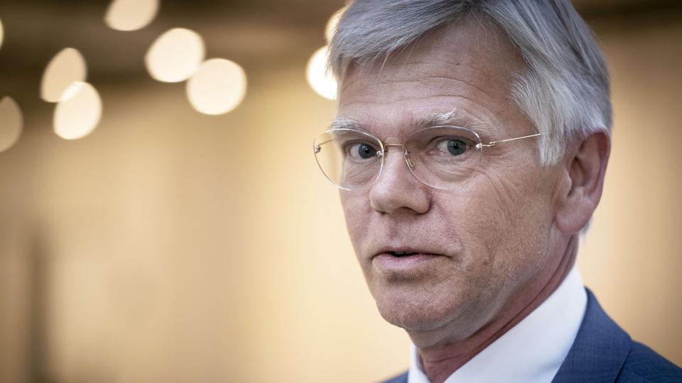 Karsten Dybvad har været bestyrelsesformand i Danske Bank siden 2018. Nu stopper han snart. (Arkivfoto) <i>Liselotte Sabroe/Ritzau Scanpix</i>
