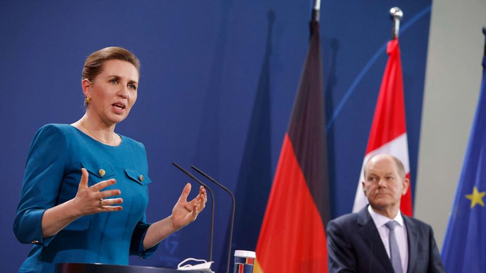 - Der er nogle konkrete forespørgsler fra Ukraine, som vi ikke direkte kan være behjælpelige med, men vi arbejder videre, siger hun. <i>Michele Tantussi/Ritzau Scanpix</i>