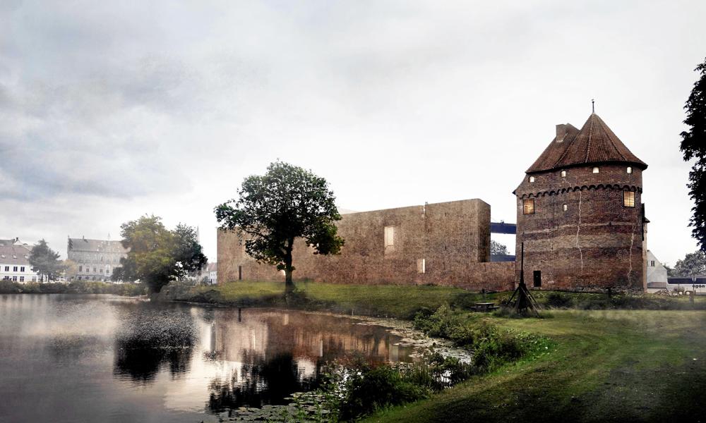 Renoveringen af Nyborg Slot omfatter en udvendig restaurering af kongefløjen og vagttårnet, en restaurering af kongefløjens indvendige overflader samt en fornyelse af torvet. Renoveringen af Nyborg Slot omfatter en udvendig restaurering af kongefløjen og vagttårnet, en restaurering af kongefløjens indvendige overflader samt en fornyelse af torvet.