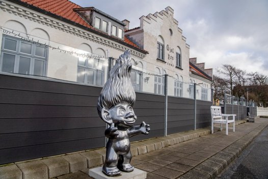 Gjøl Kros maskot. Foto: Henrik Louis <i>Foto: Henrik Simonsen</i>