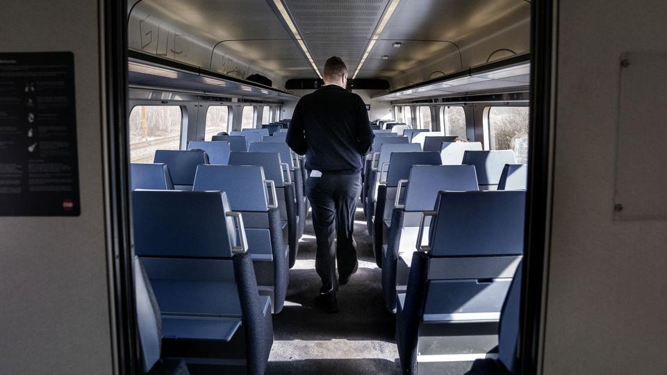 DSB har i 2021 tjent 805 millioner kroner, viser togselskabets regnskab. (Arkivfoto) <i>Liselotte Sabroe/Ritzau Scanpix</i>