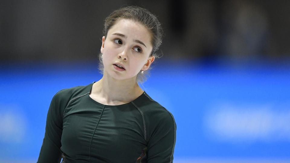 Den bare 15-årige russer Kamilla Valieva er under mistanke for at have afleveret en positiv dopingprøve. <i>Toby Melville/Reuters</i>