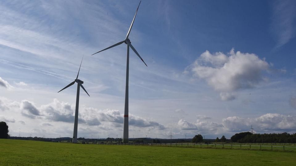 Vestas har i 2021 tjent færre penge blandt andet på grund af forstyrrelser i forsyningskæden. (Arkivfoto) <i>Horst Galuschka/Ritzau Scanpix</i>