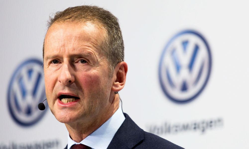 Herberth Diess, topchef for Volkswagen Group - snart er han fortid i denne sammenhæng. Foto: PR Herberth Diess, topchef for Volkswagen Group - snart er han fortid i denne sammenhæng. Foto: PR