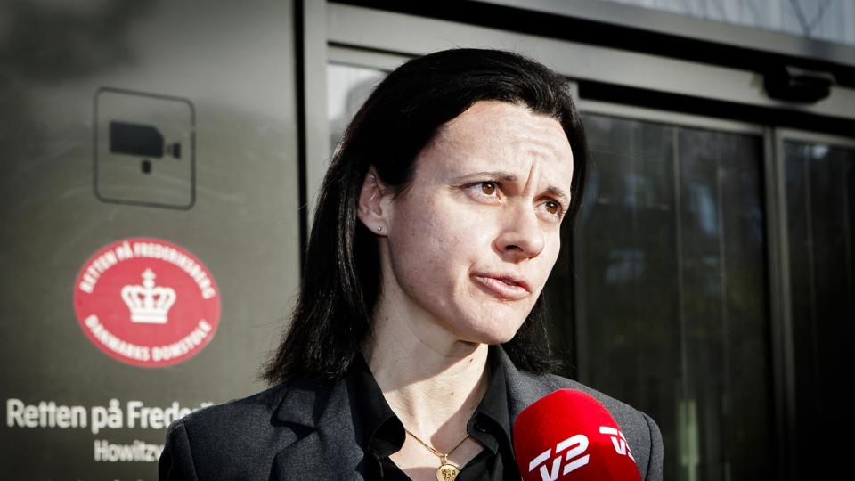 Specialanklager Maria Cingari er en af de tre anklagere, der har ført sagen om "Operation Greed" i Københavns Byret siden december 2018. Sidste retsmøde inden rettens votering fandt sted torsdag. (Arkivfoto) <i>Simon Skipper/Ritzau Scanpix</i>