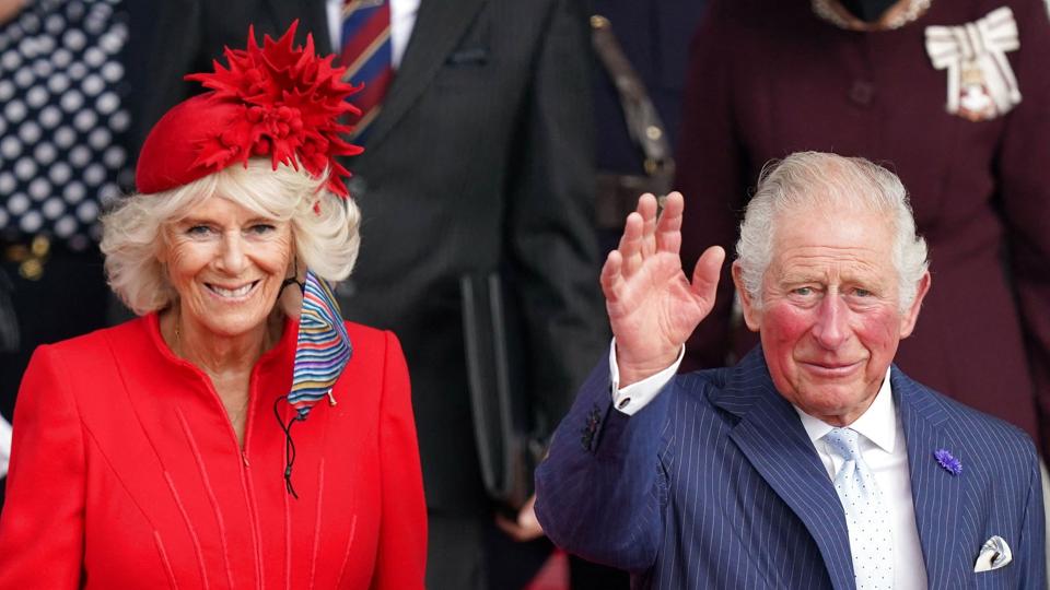 Prins Charles er blevet smittet med covid-19. Det er sket, få dage efter at dronning Elizabeth udtrykte ønske om, at hendes svigerdatter Camilla (foto) skal bære titlen Queen Consort, når hendes mand en dag bliver konge af Storbritannien. <i>Jacob King/Ritzau Scanpix</i>