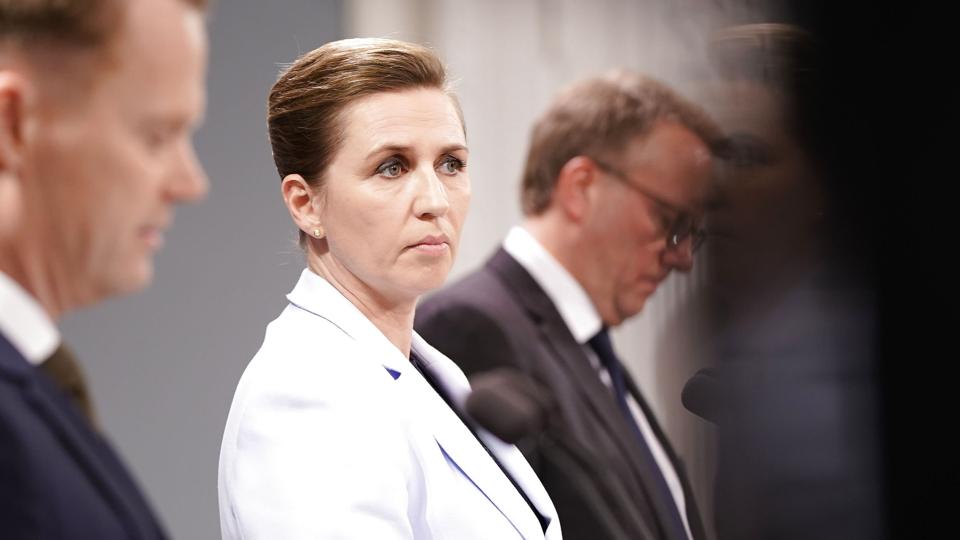 Forsvarssamarbejdet mellem Danmark og USA skal styrkes, siger statsminister Mette Frederiksen (S). <i>Liselotte Sabroe/Ritzau Scanpix</i>