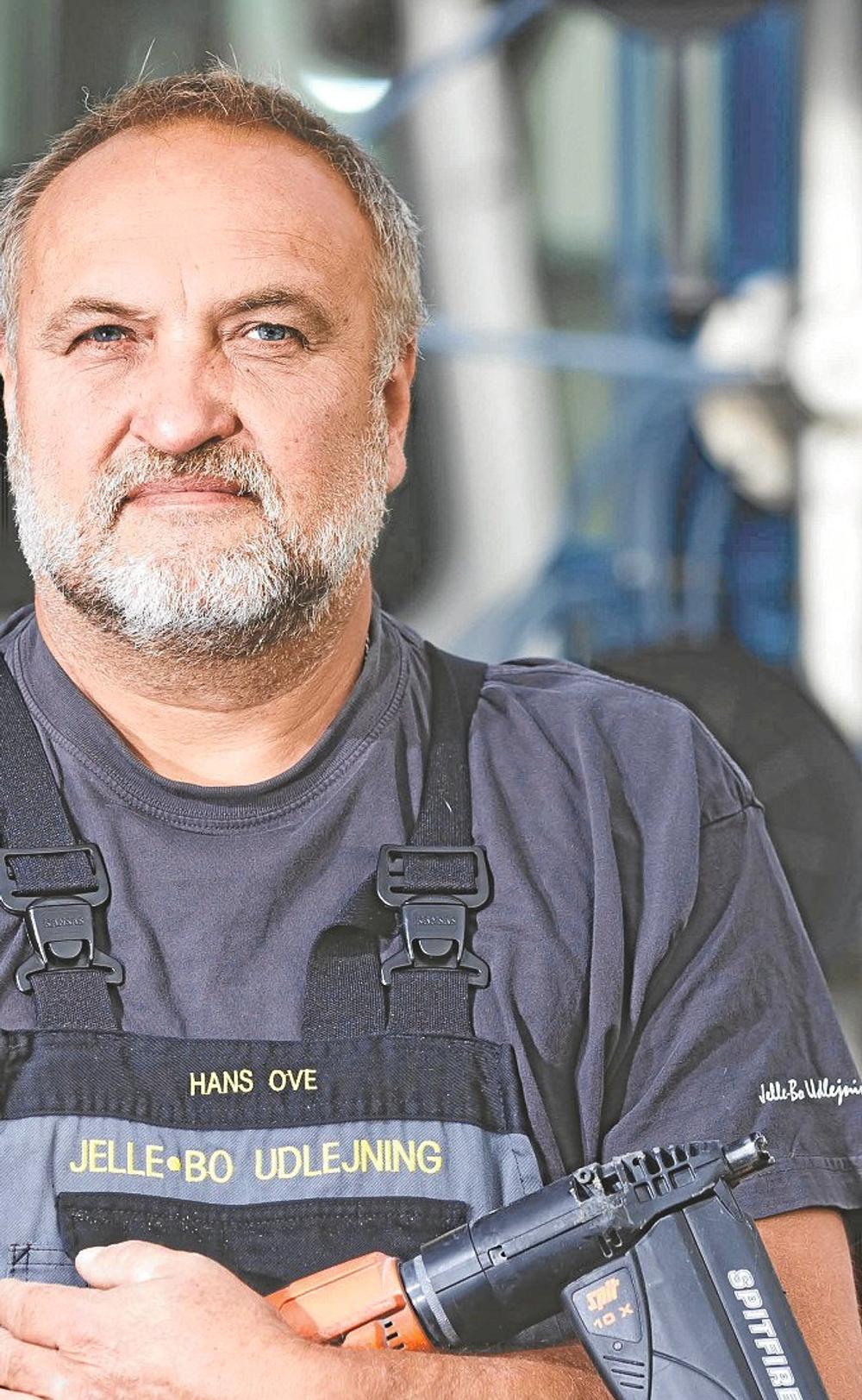 Hans Ove Jelle, tidligere indehaver af udlejningsfirmaet Jelle-Bo i Svendborg. Hans Ove Jelle, tidligere indehaver af udlejningsfirmaet Jelle-Bo i Svendborg.