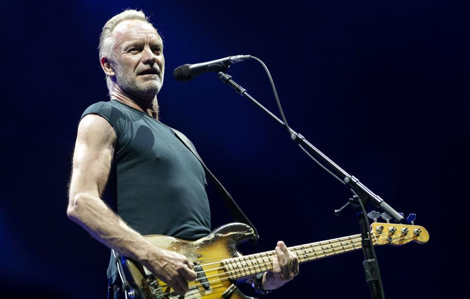 Sangeren og sangskriveren Sting har solgt hele sit bagkatalog til pladeselskabet Universal Music Group. (Arkivfoto) <i>Balazs Mohai/Ritzau Scanpix</i>
