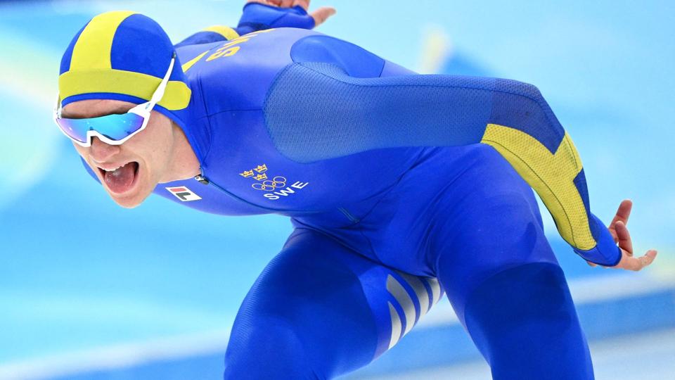 Nils van der Poel var knap 14 sekunder hurtigere end sin nærmeste modstander. <i>Sebastien Bozon/Ritzau Scanpix</i>