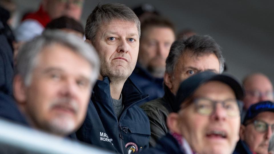 White Hawks-direktør Henrik Andersen er bekymret forud for weekendens Final4. Arkivfoto: Torben Hansen
