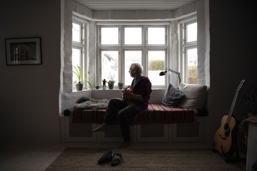 Viggo Steincke i sit hjem i Nørresundby. Foto: Claus Søndberg <i>Foto: Claus Søndberg</i>