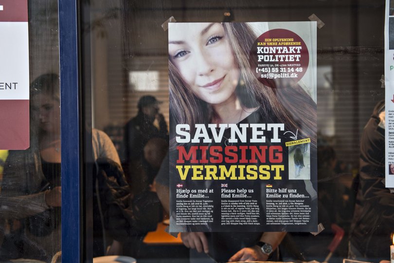 Den tragiske sag om Emilie Mengs forsvinden er baggrunden for, at Nordjyllands Politi beder borgerne om at gemme videooptagelser fra søndag morgen, vurderer lederen af Politimuseet. Foto: Jens Nørgaard Larsen/Ritzau Scanpix.