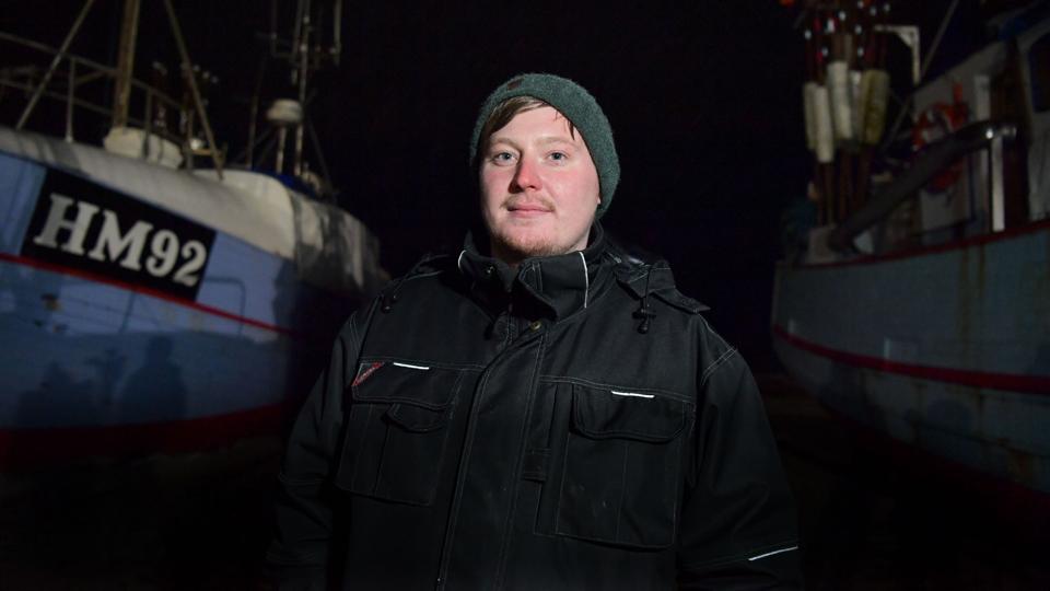 Fisker Nikolaj Bjerre har mistet sin kutter HM 90 “Rigmor Kirstine”. Foto: Claus Søndberg <i>Claus Søndberg</i>