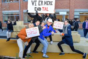 Elever blokerede Aalborg Katedralskole